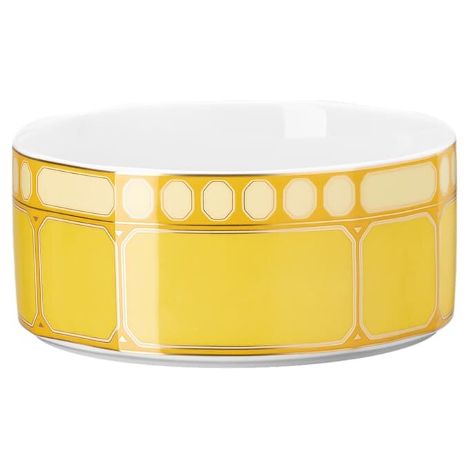 Signum Cereal Bowl Porcelain, Yellow Signum Cereal Bowl Porcelain, Yellow