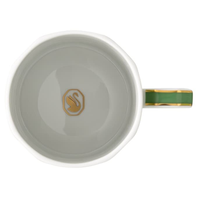 Signum Coffee Cup with Saucer Porcelain, Green Signum Coffee Cup with Saucer Porcelain, Green