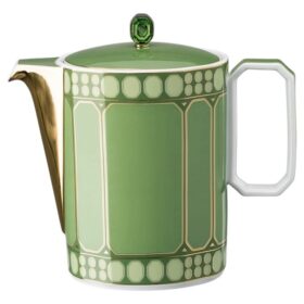 Signum Coffee Pot Porcelain, Green