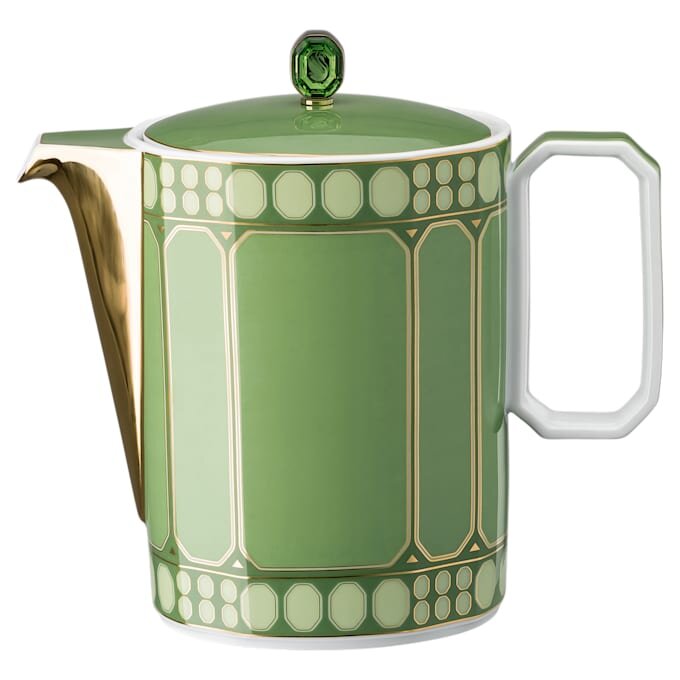Signum Coffee Pot Porcelain, Green Signum Coffee Pot Porcelain, Green