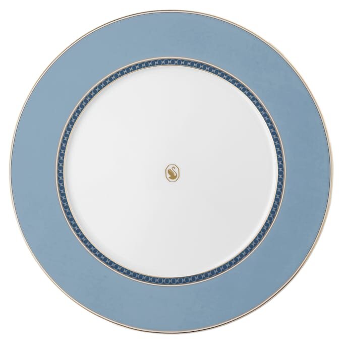 Signum Dinner Plate Porcelain, Blue Signum Dinner Plate Porcelain, Blue