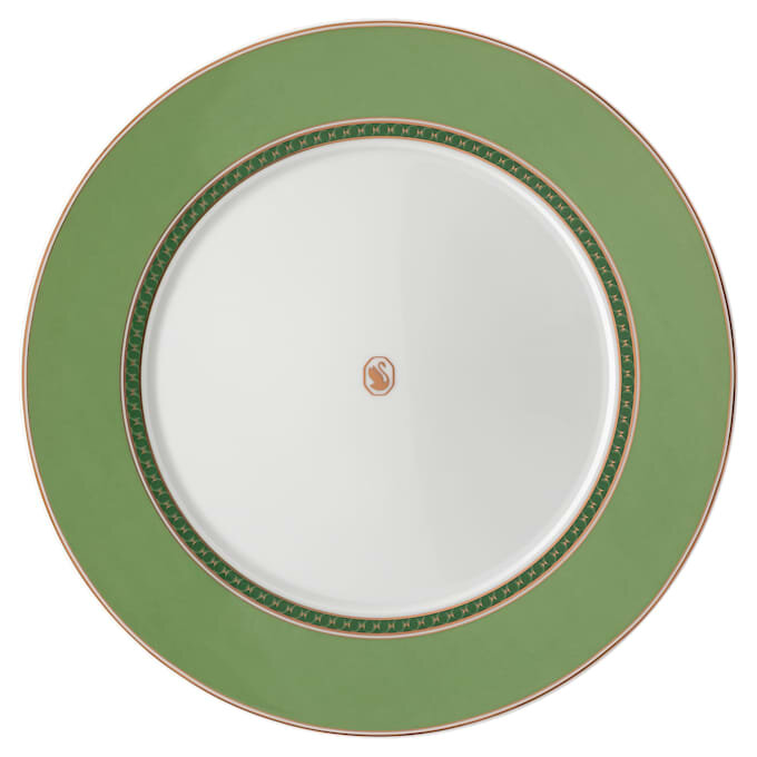 Signum Dinner Plate Porcelain, Green Signum Dinner Plate Porcelain, Green