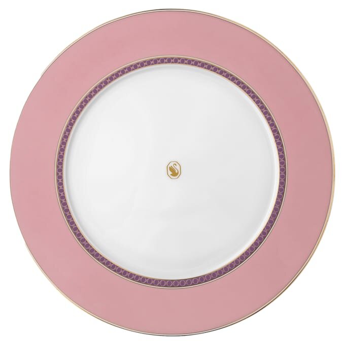 Signum Dinner Plate Porcelain, Pink Signum Dinner Plate Porcelain, Pink