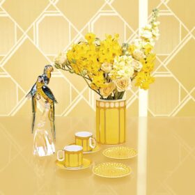 Signum Plate Porcelain, Small, Yellow
