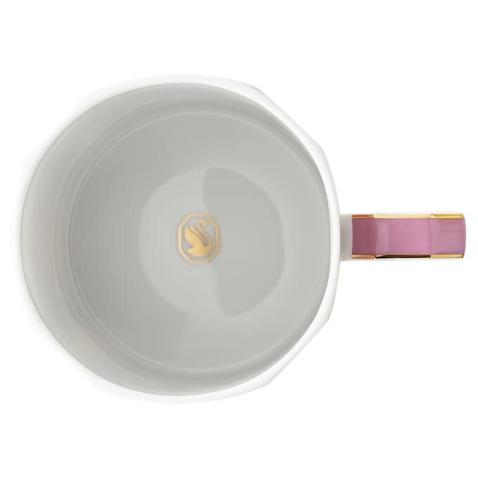 Signum Mug with Lid Porcelain, Pink Signum Mug with Lid Porcelain, Pink