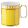 Signum Mug with Lid Porcelain, Yellow Signum Mug with Lid Porcelain, Yellow