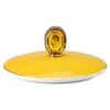 Signum Mug with Lid Porcelain, Yellow Signum Mug with Lid Porcelain, Yellow