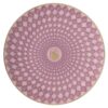 Signum Plate Porcelain, Small, Pink Signum Plate Porcelain, Small, Pink