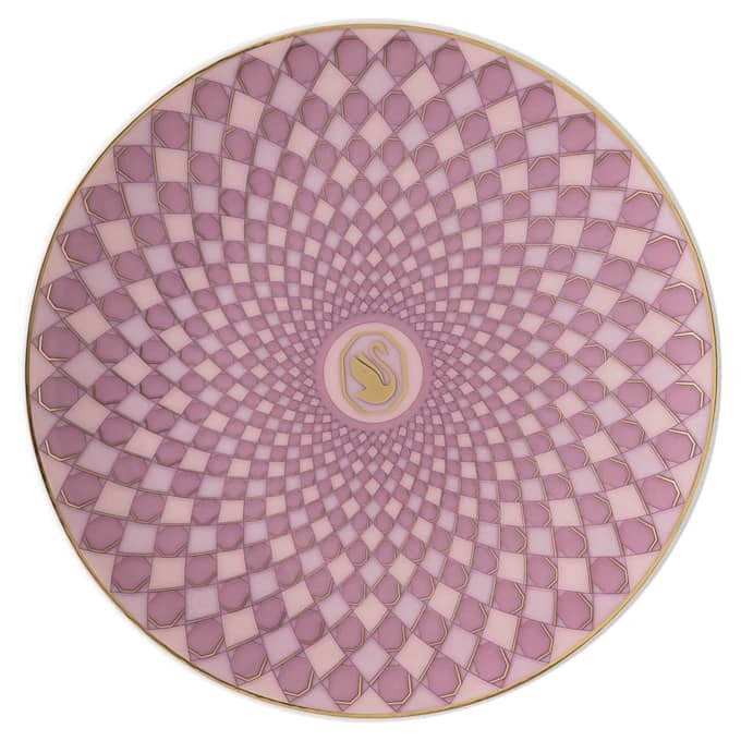 Signum Plate Porcelain, Small, Pink Signum Plate Porcelain, Small, Pink