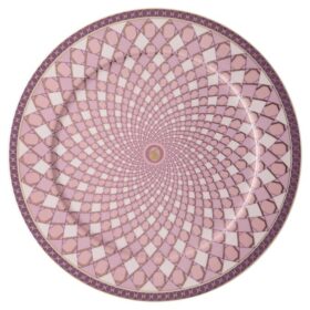 Signum Service Plate Porcelain, Large, Pink