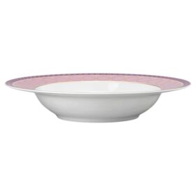 Signum Soup Plate Porcelain, Pink