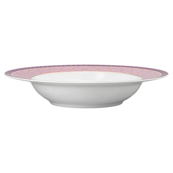 Signum Soup Plate Porcelain, Pink Signum Soup Plate Porcelain, Pink