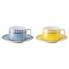 Signum Teacup Set Porcelain, Multicolored Signum Teacup Set Porcelain, Multicolored