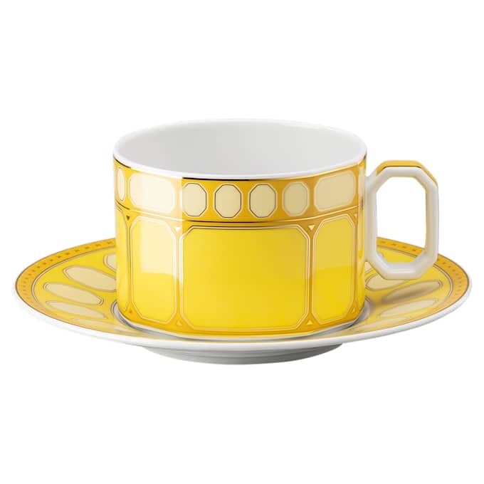 Signum Teacup Set Porcelain, Multicolored Signum Teacup Set Porcelain, Multicolored