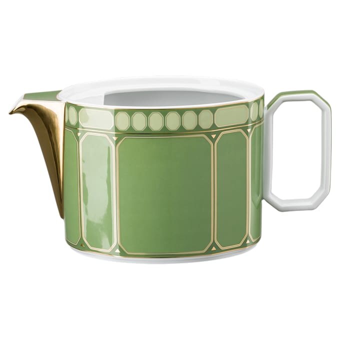 Signum Teapot Porcelain, Large, Green Signum Teapot Porcelain, Large, Green