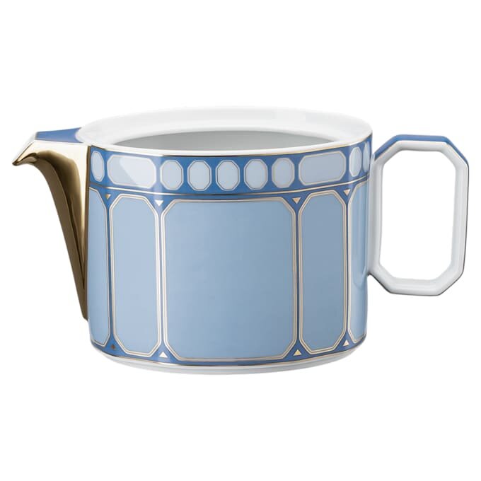 Signum Teapot Porcelain, Small, Blue Signum Teapot Porcelain, Small, Blue