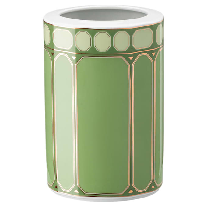 Signum Vase Porcelain, Medium, Green Signum Vase Porcelain, Medium, Green