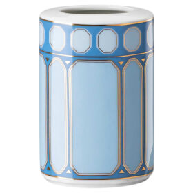 Signum Vase Porcelain, Small, Blue