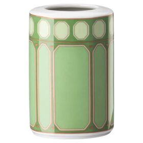 Signum Vase Porcelain, Small, Green