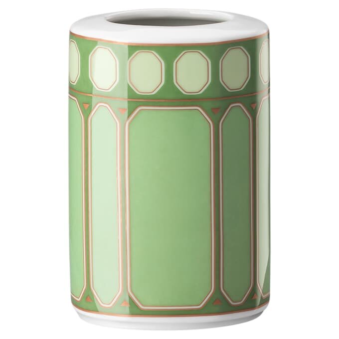 Signum Vase Porcelain, Small, Green Signum Vase Porcelain, Small, Green