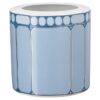 Signum Vase Porcelain, Wide, Blue Signum Vase Porcelain, Wide, Blue