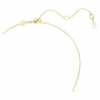 Snake Pendant Crystal Pearl, Mixed Cuts, Year of the Snake, White, Gold-Tone Plated Snake Pendant Crystal Pearl, Mixed Cuts, Year of the Snake, White, Gold-Tone Plated