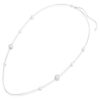 Snake Strandage Crystal Pearl, Mixed Cuts, Year of the Snake, White, Rhodium Plated Snake Strandage Crystal Pearl, Mixed Cuts, Year of the Snake, White, Rhodium Plated