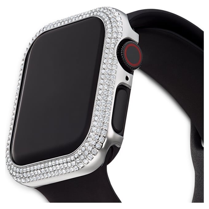 Sparkling Case for Apple Watch® Series 4 & 5, 40 Mm, Silver Tone Sparkling Case for Apple Watch® Series 4 & 5, 40 Mm, Silver Tone