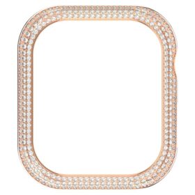 Sparkling Case for Apple Watch® Series 7, 41 Mm, Rose Gold Tone