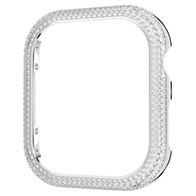 Sparkling Case for Apple Watch® Series 7, 41 Mm, Silver Tone Sparkling Case for Apple Watch® Series 7, 41 Mm, Silver Tone