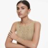 Una Angelic Set Round Cut, White, Gold-Tone Plated Una Angelic Set Round Cut, White, Gold-Tone Plated