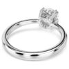 Stilla Cocktail Ring Round Cut, White, Silver-Tone Finish Stilla Cocktail Ring Round Cut, White, Silver-Tone Finish