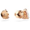 Stilla Stud Earrings Pear Cut, White, Rose Gold-Tone Plated