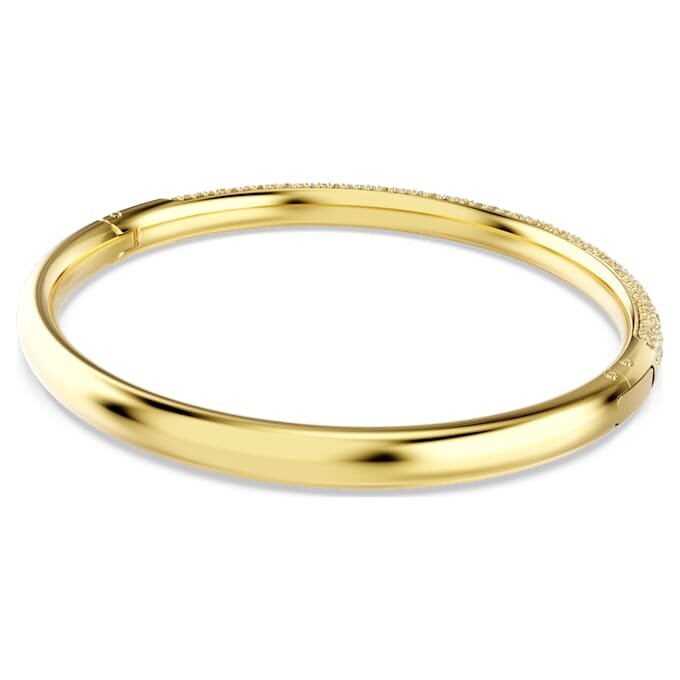 Sublima Bangle Snow Pavé, Gold Tone, Gold-Tone Plated Sublima Bangle Snow Pavé, Gold Tone, Gold-Tone Plated