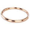 Sublima Bangle Snow Pavé, White, Rose Gold-Tone Plated Sublima Bangle Snow Pavé, White, Rose Gold-Tone Plated