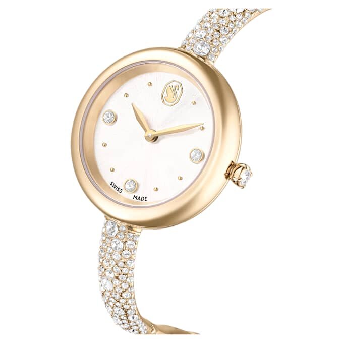 Sublima Bangle Watch Swiss Made, Metal Bracelet, Gold Tone, Champagne Gold-Tone Finish Sublima Bangle Watch Swiss Made, Metal Bracelet, Gold Tone, Champagne Gold-Tone Finish