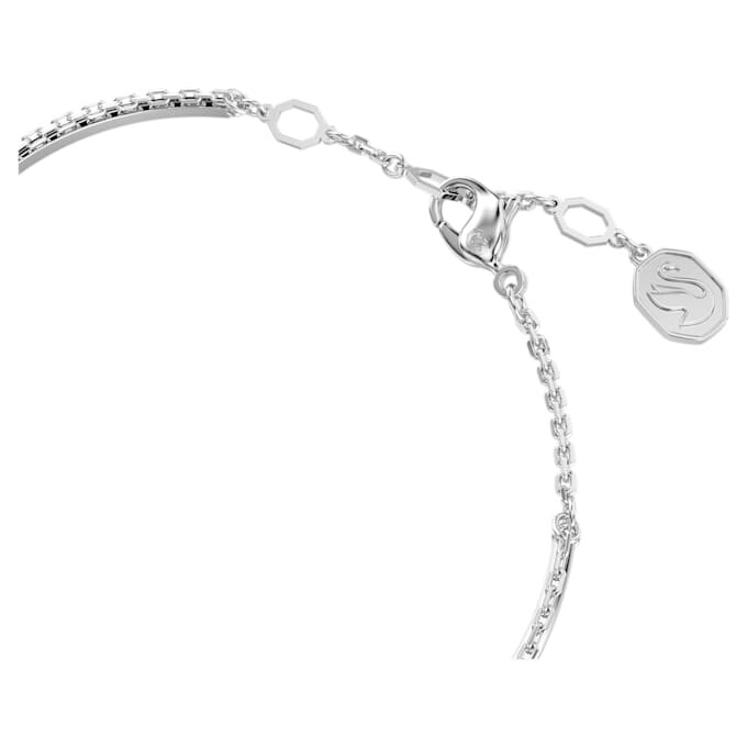Sublima Bangle White, Rhodium Plated Sublima Bangle White, Rhodium Plated