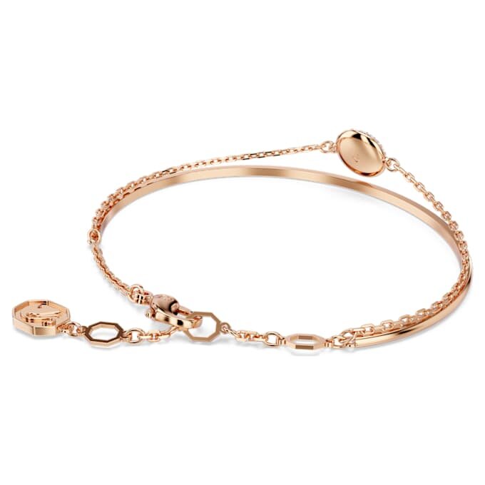 Sublima Bangle White, Rose Gold-Tone Plated Sublima Bangle White, Rose Gold-Tone Plated