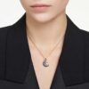 Sublima Pendant Crystal Pearl, Moon, Multicolored, Rose Gold-Tone Plated Sublima Pendant Crystal Pearl, Moon, Multicolored, Rose Gold-Tone Plated