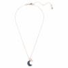 Sublima Pendant Crystal Pearl, Moon, Multicolored, Rose Gold-Tone Plated Sublima Pendant Crystal Pearl, Moon, Multicolored, Rose Gold-Tone Plated