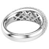 Sublima Ring White, Rhodium Plated Sublima Ring White, Rhodium Plated