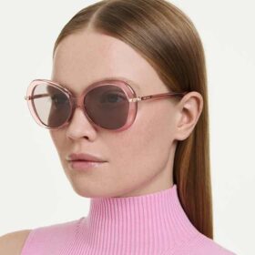 Sunglasses Butterfly Shape, Sk6059, Pink