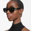 Sunglasses Cat-Eye Shape, Sk6002, Black Sunglasses Cat-Eye Shape, Sk6002, Black
