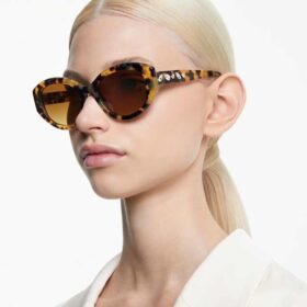 Sunglasses Cat-Eye Shape, Sk6008, Brown