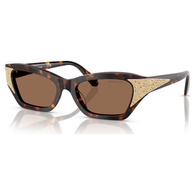 Sunglasses Cat-Eye Shape, Sk6029, Brown Sunglasses Cat-Eye Shape, Sk6029, Brown