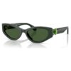 Sunglasses Cat-Eye Shape, Sk6045, Green Sunglasses Cat-Eye Shape, Sk6045, Green