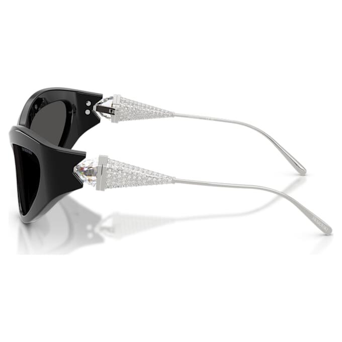 Sunglasses Cat-Eye Shape, Sk6046, Black Sunglasses Cat-Eye Shape, Sk6046, Black