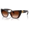 Sunglasses Cat-Eye Shape, Sk6047, Dark Brown Sunglasses Cat-Eye Shape, Sk6047, Dark Brown