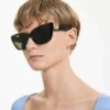 Sunglasses Cat-Eye Shape, Sk6047, Light Brown Sunglasses Cat-Eye Shape, Sk6047, Light Brown