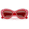Sunglasses Cat-Eye Shape, Sk6060, Red